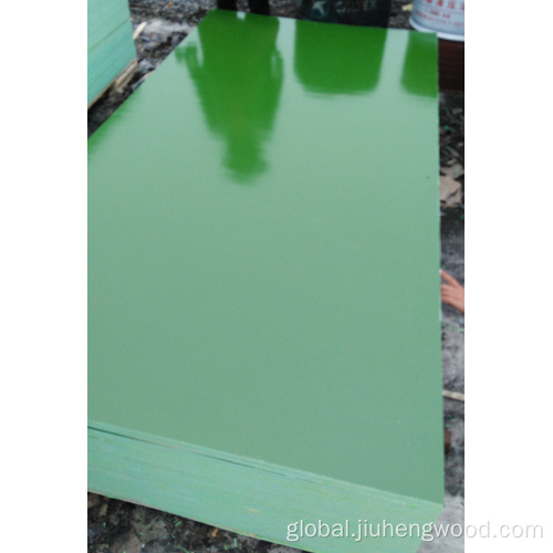 Green Plastic Film Faced Plywood Plastic Film Faced Plywood With Hardwood Core Supplier